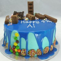 Drip Cake Sweets 2 Layers
